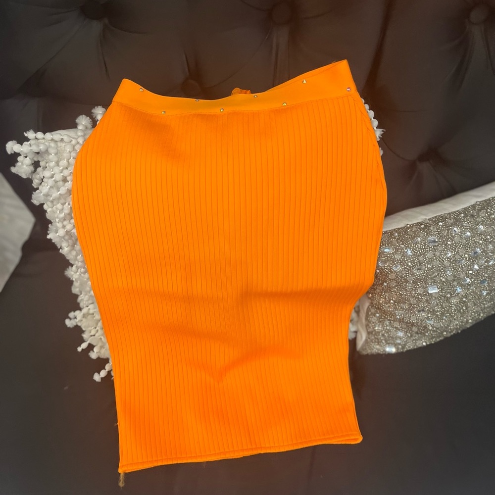 Two piece high quality spandex skirt set - Picture 8 of 10